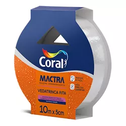 Mactra Fita VedaTrinca (5cm x 5m) Coral - ALPHATIN
