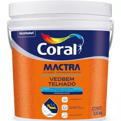 Mactra Impermeabilizante VedaTelha/VedaParede 3,6L... - ALPHATIN