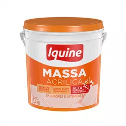 Massa Acrílica Balde 5,4Kg Iquine - ALPHATIN