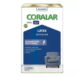 Coralar Látex Mais Econômica (Branco) 18L Coral - Alpha Tintas