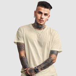 Camiseta Tradicional Lisa Gola Redonda 100% Algodã... - ALT FLOW