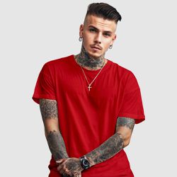 Camiseta Tradicional Lisa Gola Redonda 100% Algodã... - ALT FLOW
