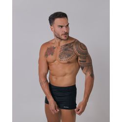 Sunga Masculina Boxer com Zíper - 5014 Preto - Amaresia Moda Praia