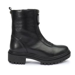 Coturno Tamires Couro Preto - C614preto - AMARENA SHOES