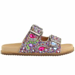 Papete Feminina Pedraria Multcolor - bk9000mult - AMARENA SHOES