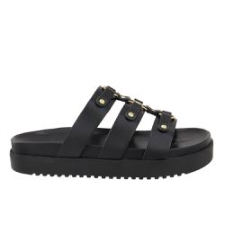 Sandália FlatForm Antonella Preto - Bk435pto - AMARENA SHOES