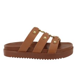 Sandália FlatForm Antonella Caramelo - Bk435carame... - AMARENA SHOES