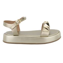 Sandália FlatForm Eva Dourado - Bk440dourado - AMARENA SHOES