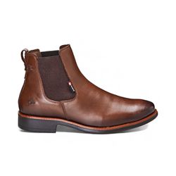 Bota Chelsea Em Couro Legítimo Vegetaly Café - 405... - Amarok Boots