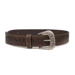 Cinto Couro Masculino Vaquejada Café - cintocafe - Amarok Boots