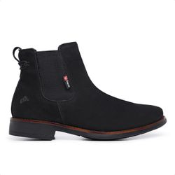 Bota Chelsea Masculina Nobuck Preto - 4051-PRETO-N... - Amarok Boots