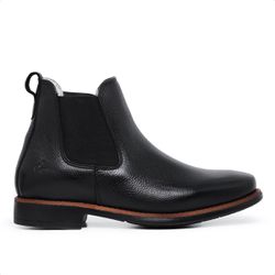 Bota Chelsea Masculina Em Couro Legítimo Forrada E... - Amarok Boots