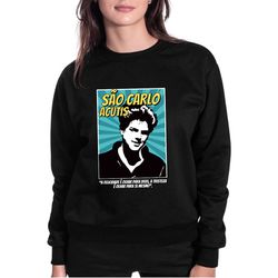 Blusa São Carlo Carlo Acutis Católico Agasalho 100... - Amiguinhos do Céu