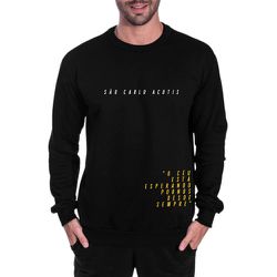 Blusa Moletom Gola Careca Católico Agasalho Carlo ... - Amiguinhos do Céu