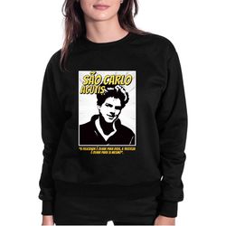 Blusa São Carlo Acutis Agasalho Católico Moletom C... - Amiguinhos do Céu