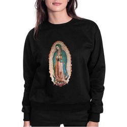 Moletom Nossa Senhora De Guadalupe Cristão Católic... - Amiguinhos do Céu