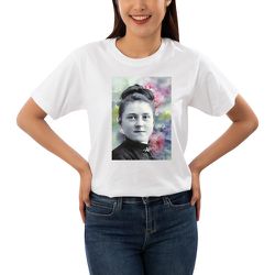 Camiseta Algodão Santa Teresinha Do Menino Jesus C... - Amiguinhos do Céu