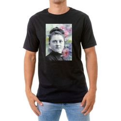Camiseta Santa Teresinha Preta Masculina Católico ... - Amiguinhos do Céu