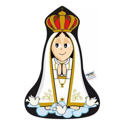 Naninha Travesseirinho Boneco Mãezinha De Fátima -... - Amiguinhos do Céu