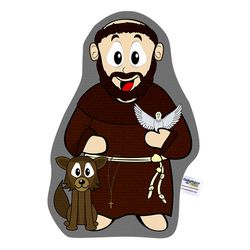 Naninha Travesseiro Boneco São Francisco De Assis ... - Amiguinhos do Céu