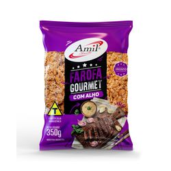 FAROFA ARTESANAL SABOR ALHO - 473829FAS - AMIL ALIMENTOS
