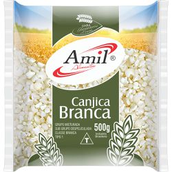 CANJICA BRANCA 500G - AMIL-CB-500G-01 - AMIL ALIMENTOS