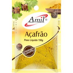 AÇAFRÃO 150G (ECONOMICA) - 478 - AMIL ALIMENTOS