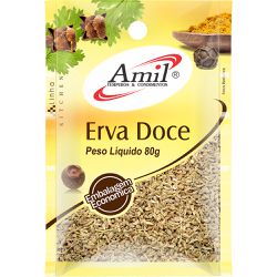 ERVA DOCE 80G (ECONÔMICO) - 482 - AMIL ALIMENTOS