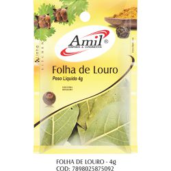 LOURO FOLHA 4G - 509 - AMIL ALIMENTOS