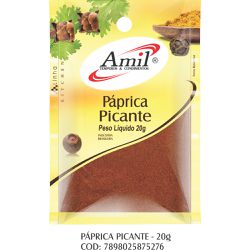 PAPRICA PICANTE 20G - 527 - AMIL ALIMENTOS