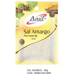 SAL AMARGO 40G - 500 - AMIL ALIMENTOS