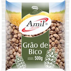 GRÃO DE BICO 500G - 12345-GB500 - AMIL ALIMENTOS