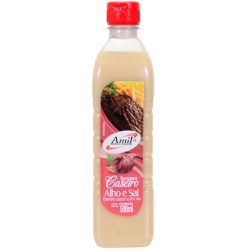 TEMPERO LIQUIDO ALHO E SAL 500ML - 442 - AMIL ALIMENTOS