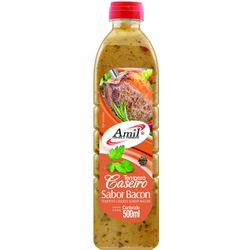 TEMPERO LÍQUIDO BACON 500ML - 444 - AMIL ALIMENTOS