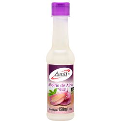 MOLHO DE ALHO 150ML - 82 - AMIL ALIMENTOS