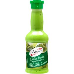 MOLHO DE PIMENTA CHEIRO VERDE CREMOSO 150ML - 453 - AMIL ALIMENTOS