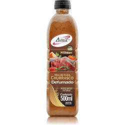 MOLHO CHURRASCO DEFUMADO 500ML - 385 - AMIL ALIMENTOS