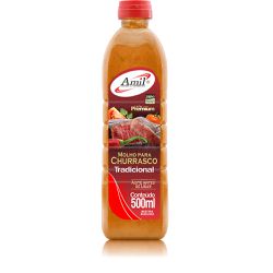MOLHO CHURRASCO TRADICIONAL 500ML - 387 - AMIL ALIMENTOS