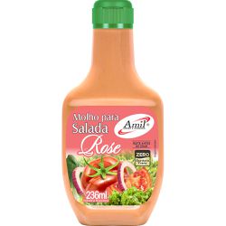 MOLHO SALADA ROSE 236ML - MOLHR236AML - AMIL ALIMENTOS