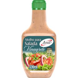 MOLHO SALADA VINAGRETE 236ML - 393 - AMIL ALIMENTOS