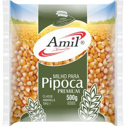 Milho de Pipoca Premium 500g - MP500G-AMIL001 - AMIL ALIMENTOS