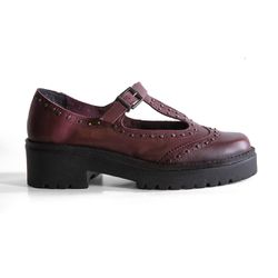 SAPATO MARY JANE BORDÔ - AMITE & CO.