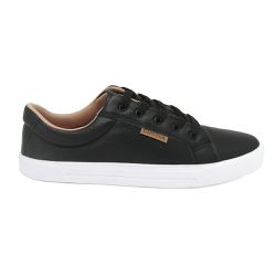 Tênis couro casual preto - Belo Horizonte - Camerina