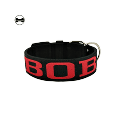 Coleira Para Cachorro Personalizada Total Black E ... - AMOROSSO