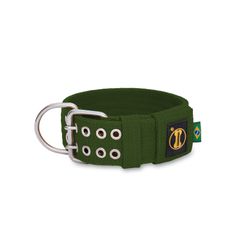 Coleira Para Cachorro Amorosso Verde Militar - 400... - AMOROSSO