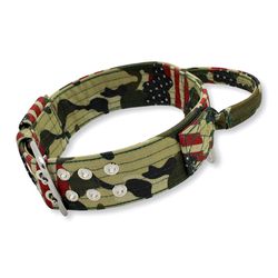 Coleira Poderosso® Camuflado USA - POD03USA - AMOROSSO