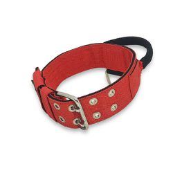 Coleira Para Cachorro Poderosso ( vermelho e preto... - AMOROSSO