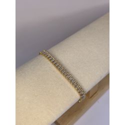 Pulseira Riviera Baguete Cristal - RPS29 - ANA B ACESSÓRIOS