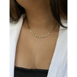 Choker Elos Groumet Retangular - DCO556 - ANA B ACESSÓRIOS