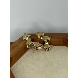 Brinco Ear Cuff Coração Sextavado - EBR899 - ANA B ACESSÓRIOS